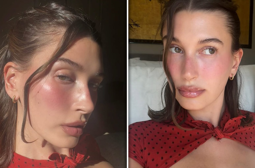  Hailey Bieber Poses For Sexy Selfies In New Luscious Lip Thirst Traps