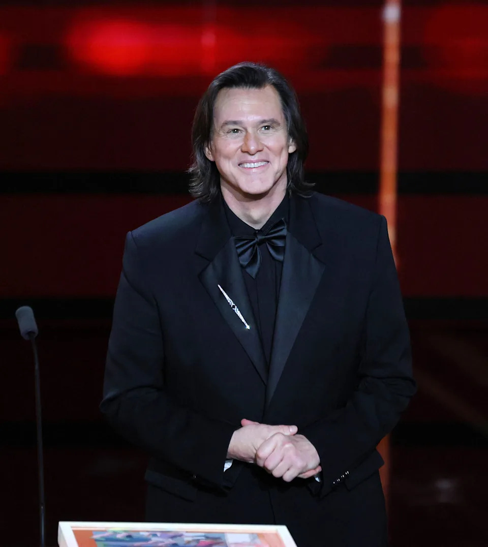 Jim Carrey at the 51st Cesar Film Awards at L'Olympia on February 26, 2026 in Paris, France.
