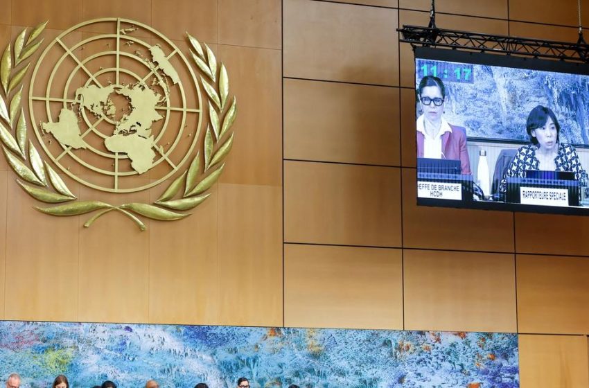  UN report says Iran crushed protests with force, arrests and digital curbs