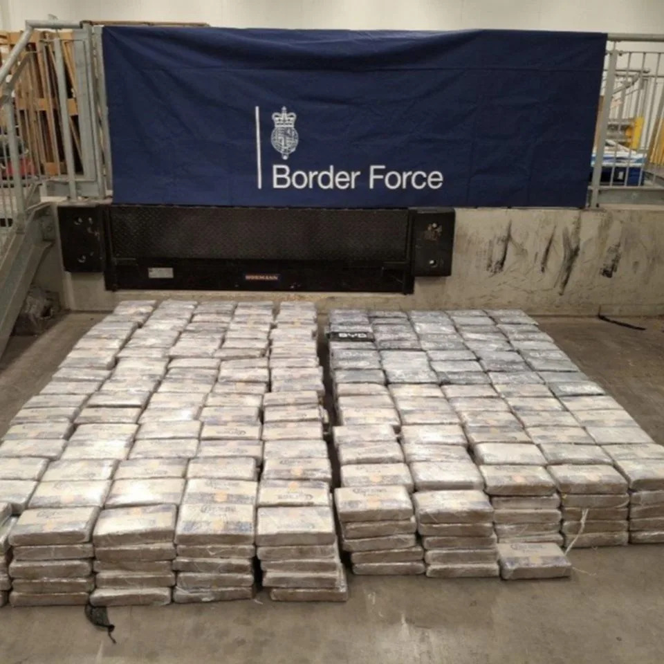 Cocaine seized in the U.K.Credit: National Crime Agency
