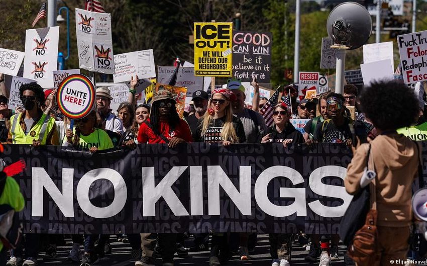  ‘No Kings’ protests — Trump critics rally across the US