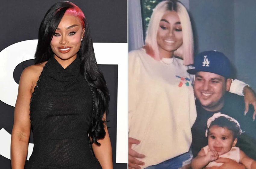  Blac Chyna Calls Ex Rob Kardashian the ‘Best Dad’ to Daughter Dream as She Celebrates His Birthday with Throwback Family Photo