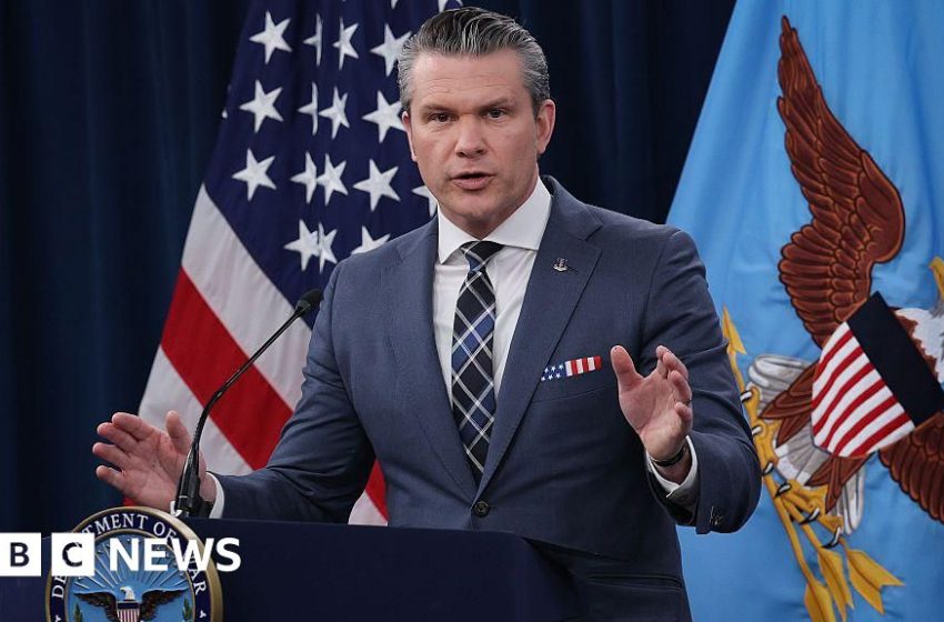  Hegseth plans to ask Congress for more funding in wake of Iran war – BBC