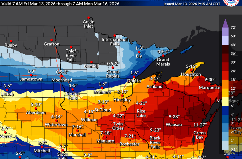  Next winter storm already on the doorstep for the weekend – MPR News