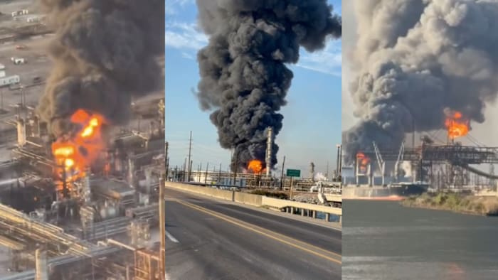  Shelter in place issued for residents in Port Arthur after explosion at Valero refinery