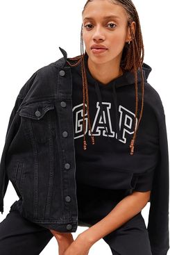 Gap Logo Hoodie Hooded Pull-on Sweatshirt