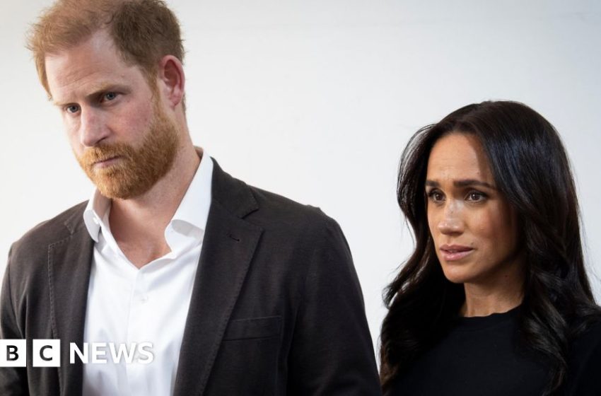  Harry and Meghan accuse royal author of 'deranged conspiracy' – BBC