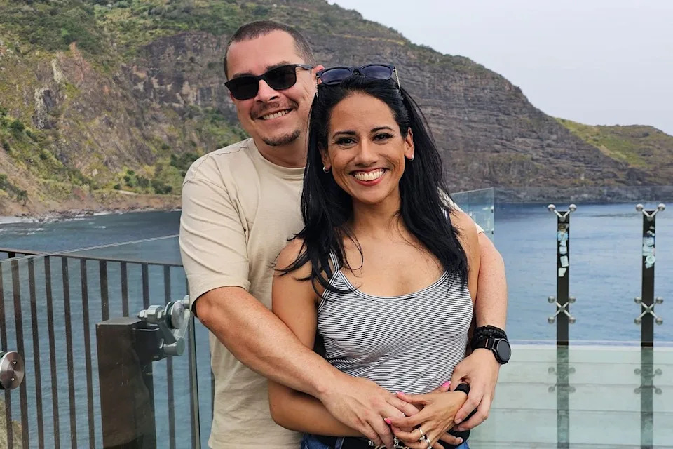 Edd Vieira and his wife MandyCredit: Kennedy News & Media