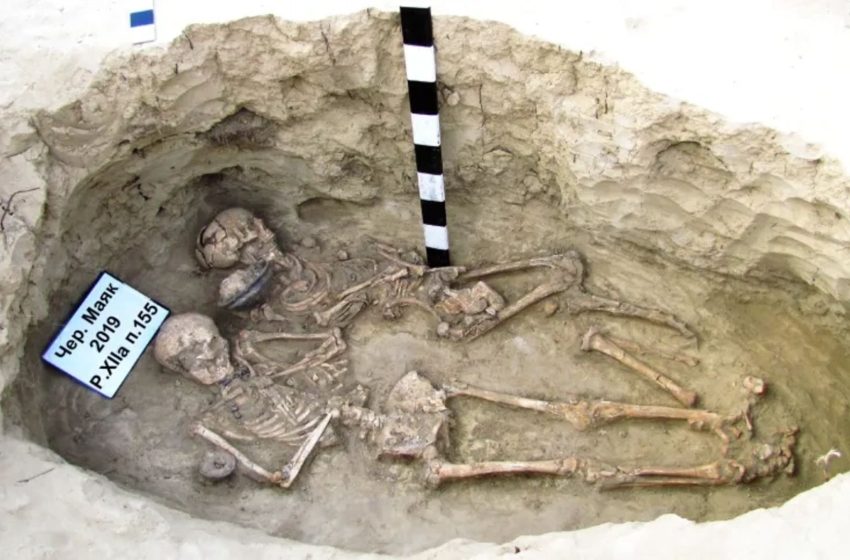  1,900-year-old double Scythian burial in Ukraine contains toxic red mineral