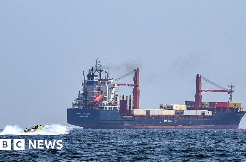  Gas and oil prices soar and shares tumble as crucial shipping lane threatened – BBC