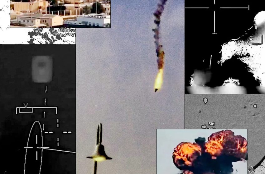  Videos and satellite images show Iran’s drone army puncturing U.S. and allied defenses