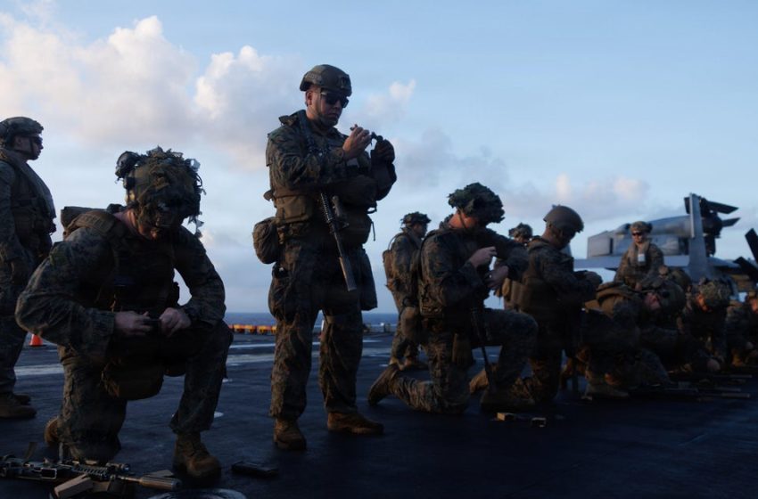  Special Operations Forces, Marines and Army troops now in Middle East, sources say