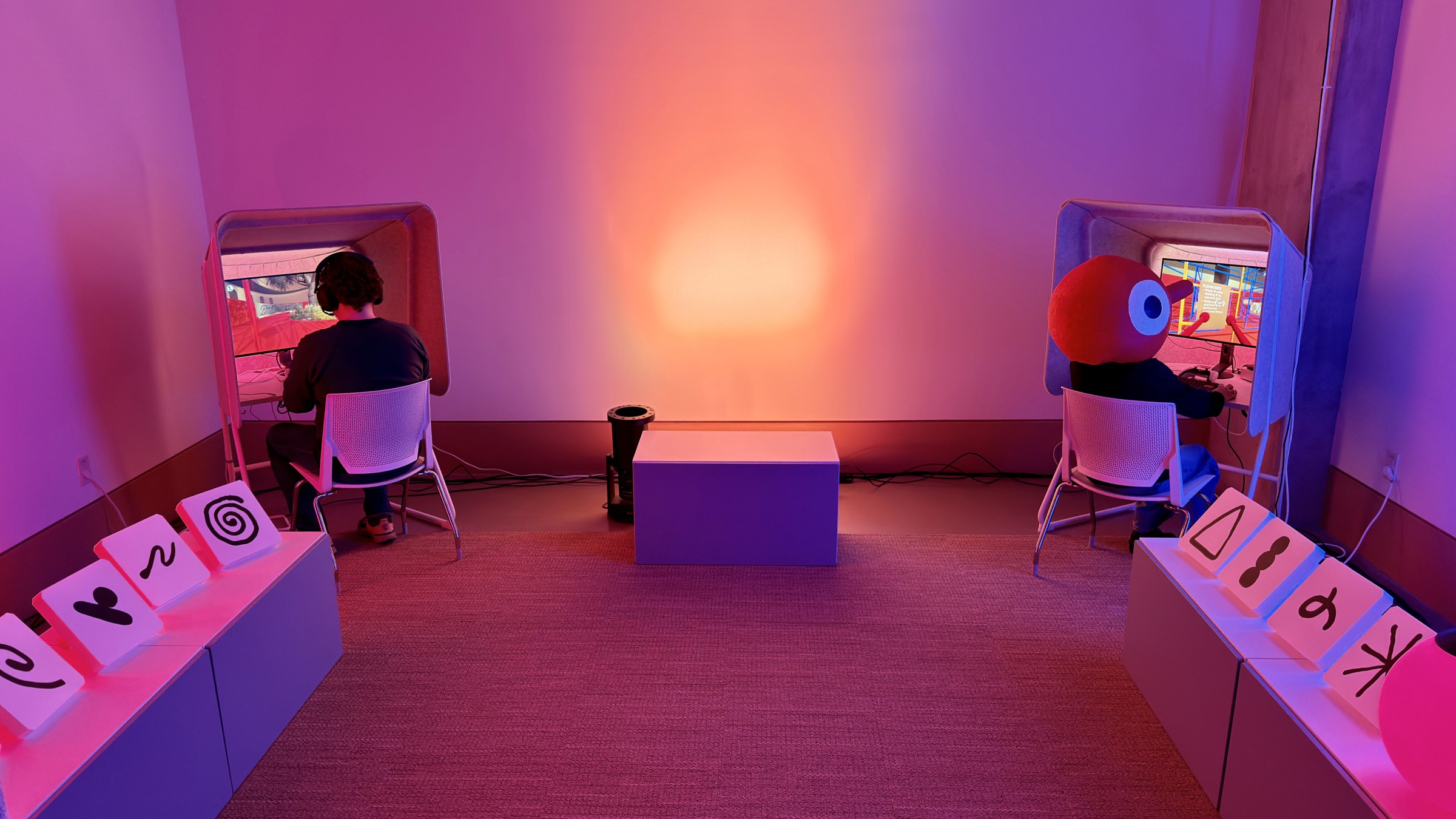 A photo of Panic’s Big Walk experience at its offices in Portland.