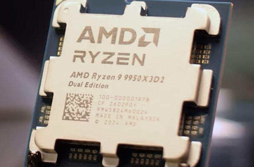  AMD’s Ryzen 9 9950X3D2 Dual Edition crams 208MB of cache into a single chip