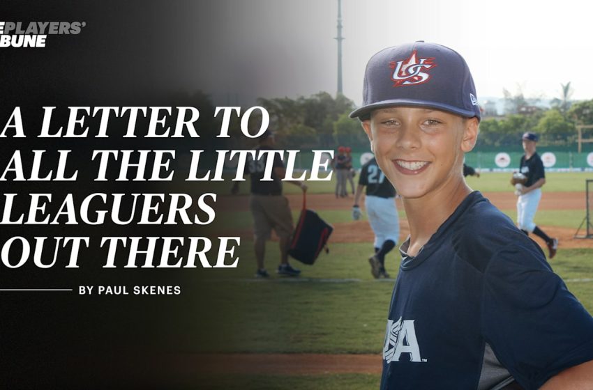  A Letter to All the Little Leaguers Out There by Paul Skenes