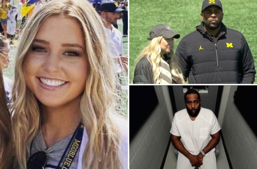  Alleged mistress of disgraced ex-Michigan coach Sherrone Moore leaves university