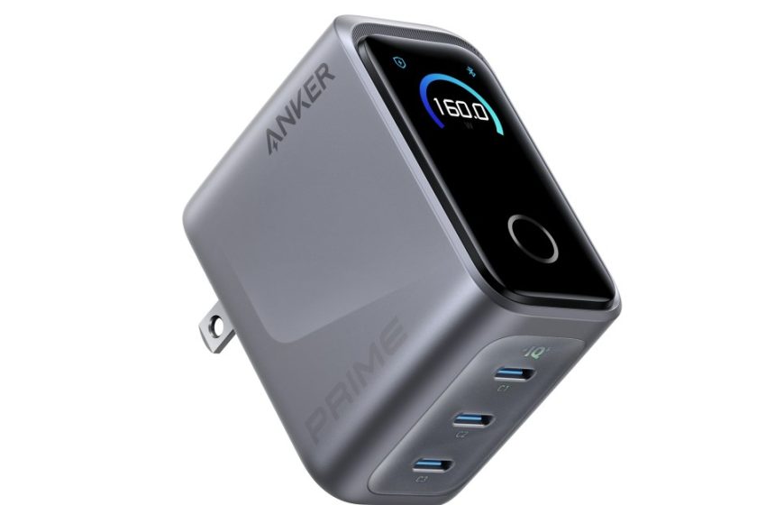  Anker’s 160W Prime Charger can power three devices at once, and it’s $50 off