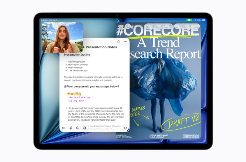  Apple introduces the new iPad Air, powered by M4