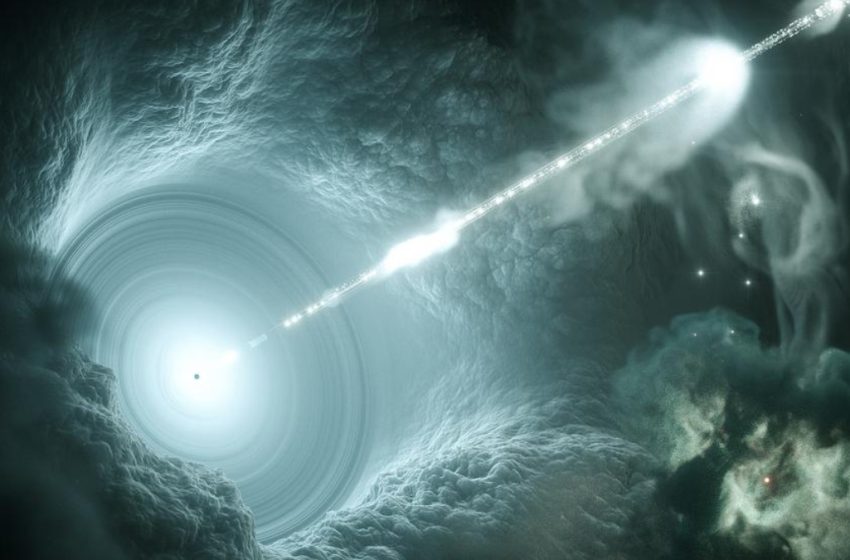  Most Energetic Ghost Particle Ever Seen May Have Come From Black Hole Jets : ScienceAlert