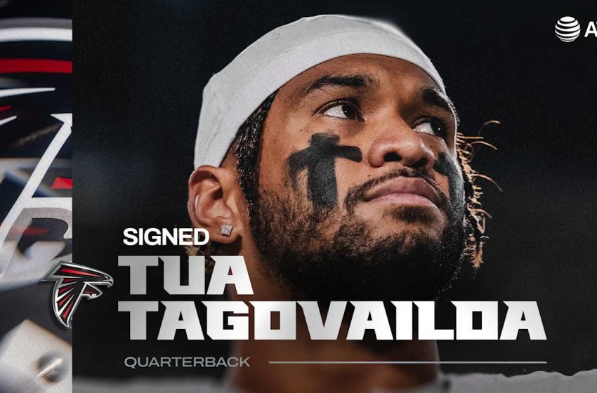  Atlanta Falcons sign QB Tua Tagovailoa