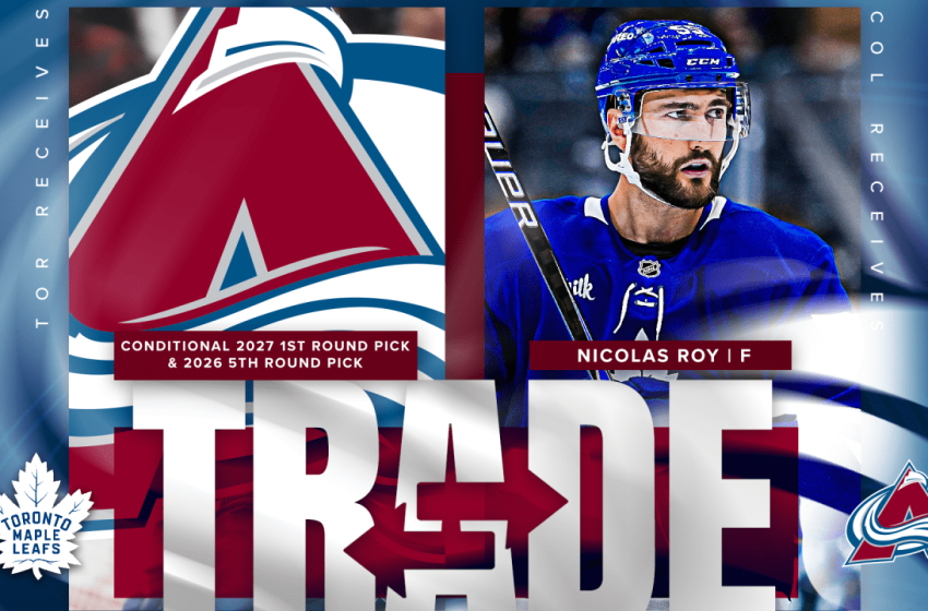  Avalanche Acquire Nicolas Roy | Colorado Avalanche