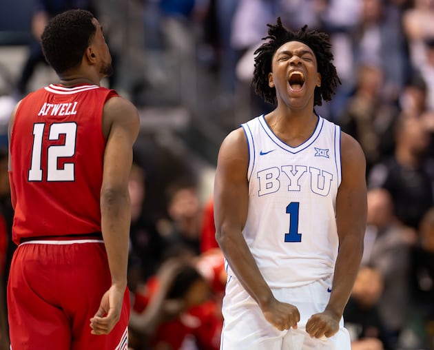  BYU stuns No. 10 Texas Tech for 82-76 upset win – Deseret News