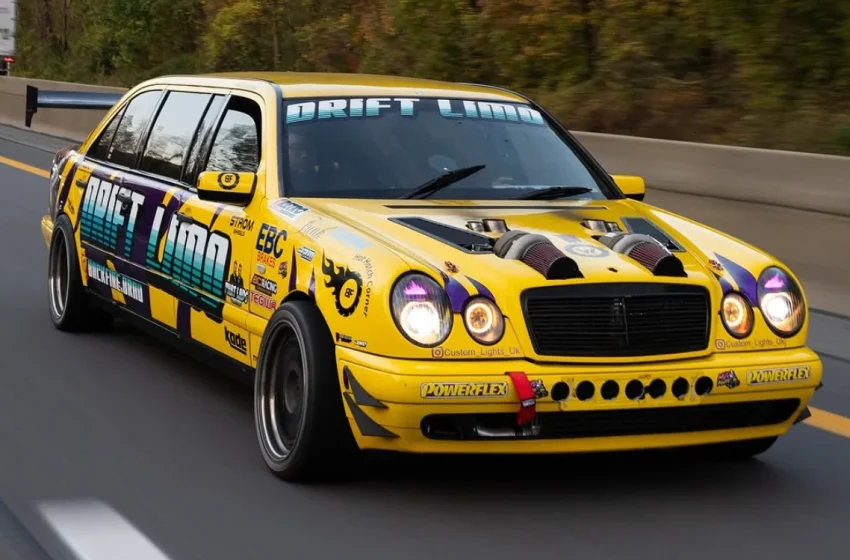  This pimped out 1000-hp Mercedes-Benz limo has absolutely massive turbos that are bigger than your face