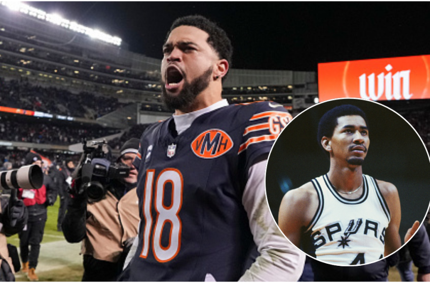  Bears QB Caleb Williams Battles George Gervin In Cold War Over Trademark Name
