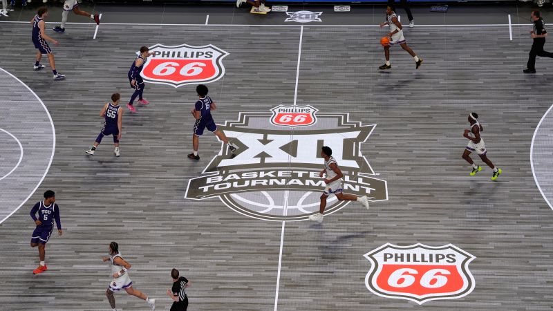  Big 12 ditching slippery glass floor for hardwood for rest of tournament