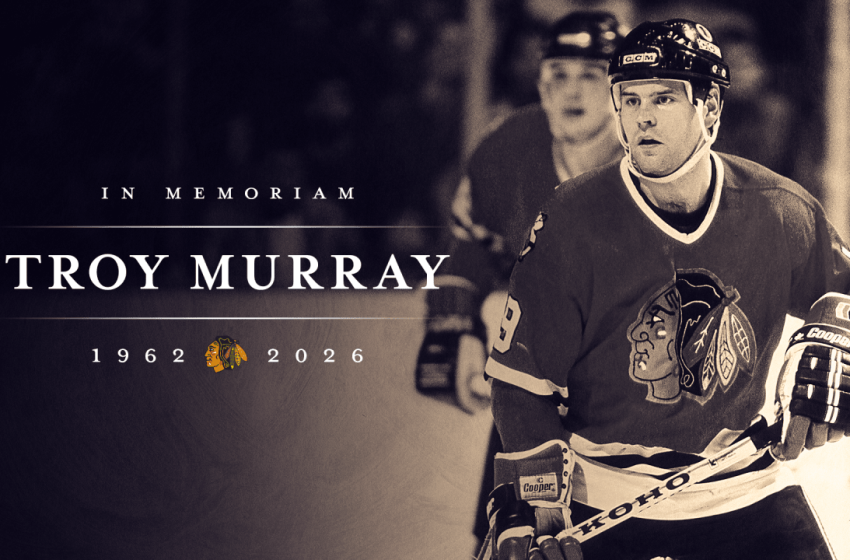  Blackhawks Mourn Passing of Beloved Broadcaster and Alumni Troy Murray