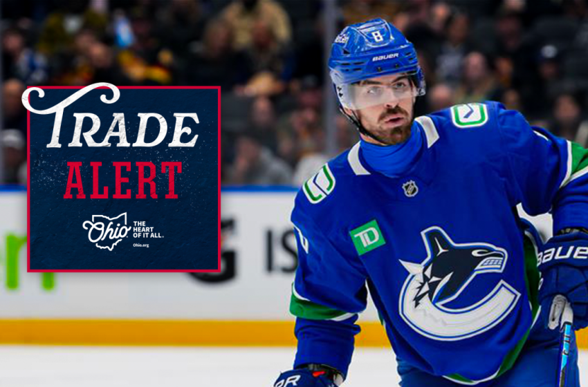  Blue Jackets acquire F Conor Garland from Vancouver Canucks