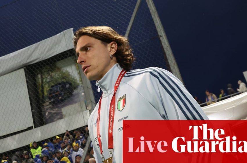  Bosnia and Herzegovina v Italy: World Cup playoff – live | World Cup 2026 qualifiers