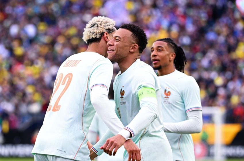  Brazil 1-2 France: Mbappe, Ekitike lead 10-man Les Bleus to victory