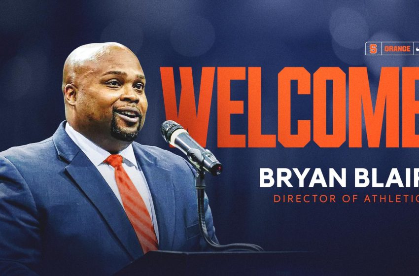  Bryan B. Blair Named Syracuse University Director of Athletics