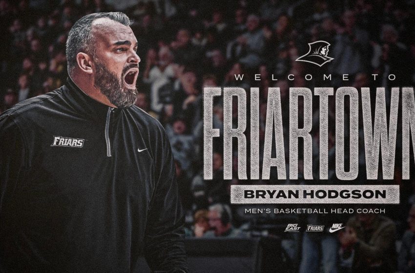  Bryan Hodgson Named Providence Men’s Basketball Coach