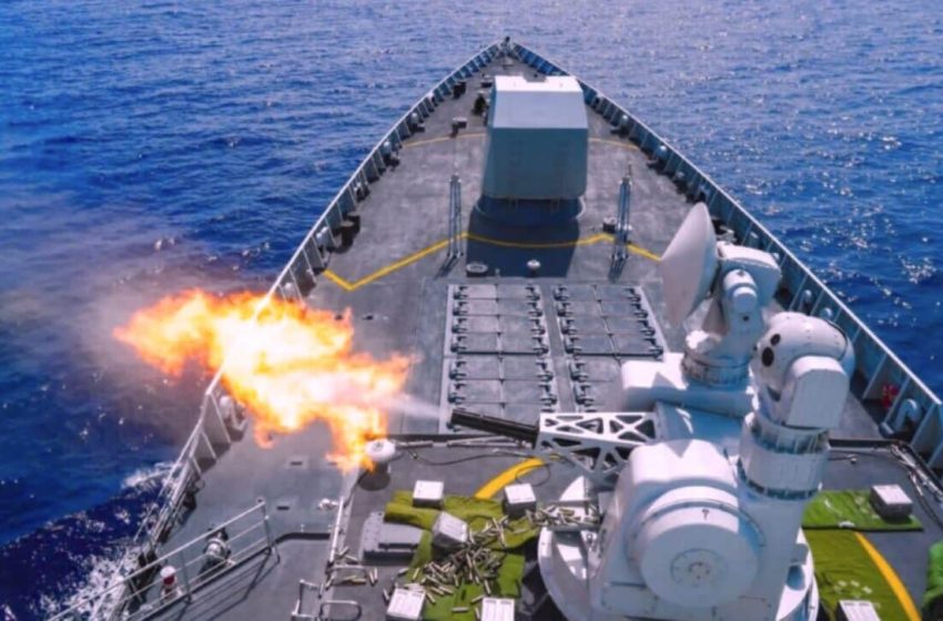  China’s 11,000-Ton Destroyer Fires Jamming Missiles Near Taiwan in Tense Encounter With Aircraft