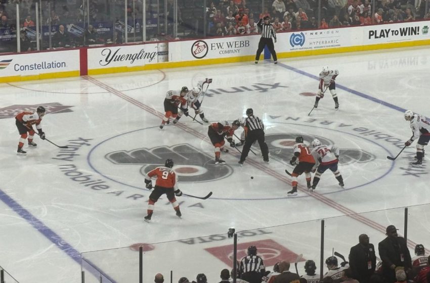  Can’t win hockey games if you can’t score goals: Flyers beat Capitals 4-1