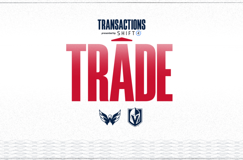  Capitals Acquire 2029 Second-Round Pick, 2027 Third-Round Pick and Goaltender Jesper Vikman from Vegas for Nic Dowd