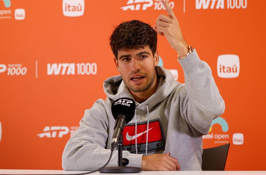  Carlos Alcaraz makes candid pressure claim after shock Miami Open defeat