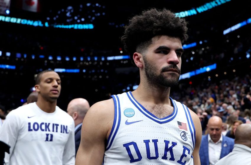  Cayden Boozer takes blame for Duke collapse after fateful turnover: ‘I ruined our team’s season’