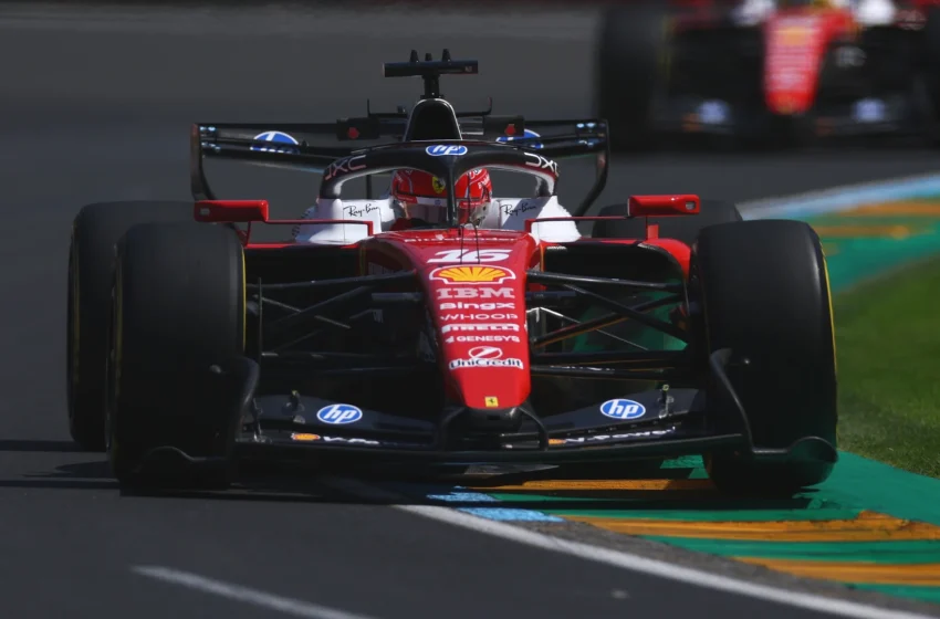  Charles Leclerc leads first practice session of 2026 from Lewis Hamilton and Max Verstappen in Australia
