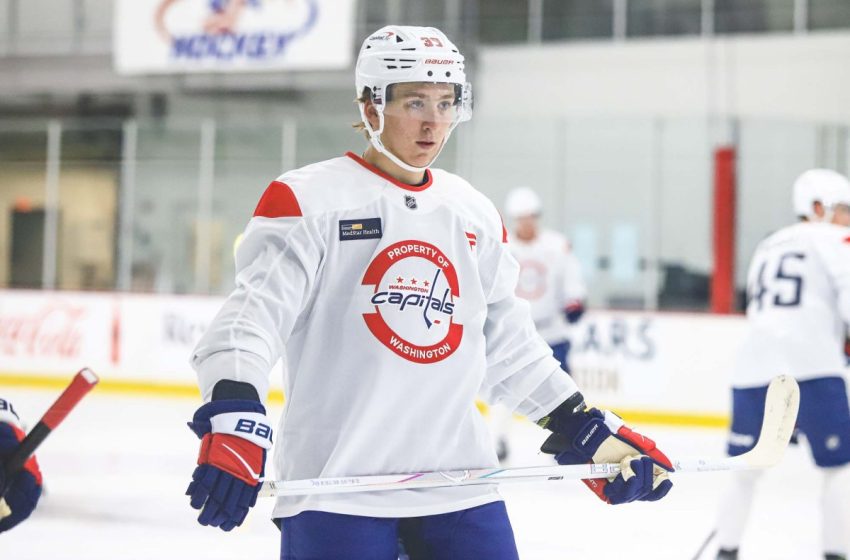  Cole Hutson signs three-year, entry-level contract with Washington Capitals