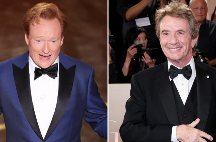  Martin Short Gets Tribute From Conan O’Brien At Oscars