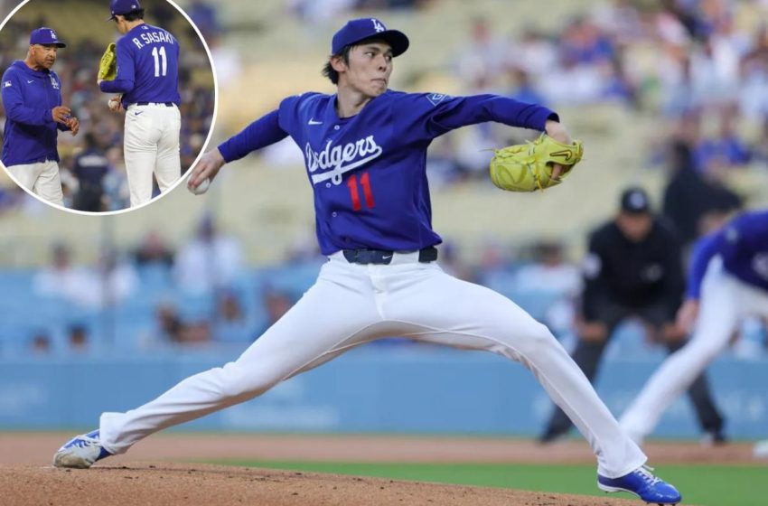  Dodgers pitcher Roki Sasaki must be rebuilt by the team
