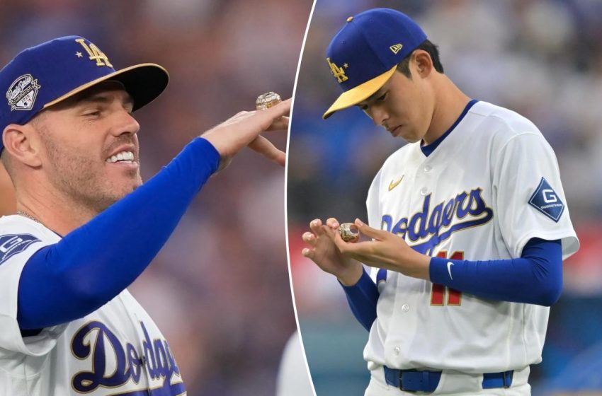  Dodgers receive 2025 World Series rings