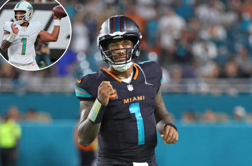  Dolphins cut Tua Tagovailoa for record $99 million cap hit after brutal season