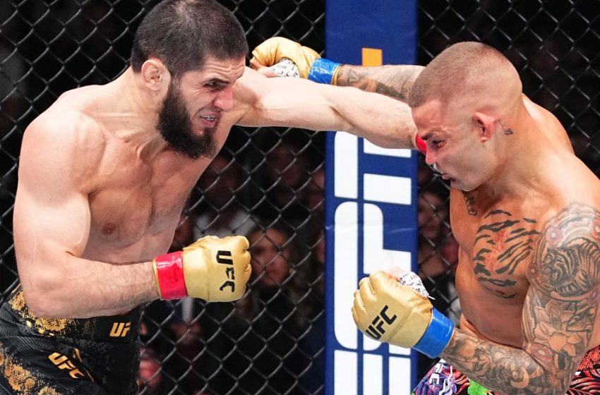  Dustin Poirier claims Islam Makhachev dramatically outweighed him when they fought; Makhachev responds
