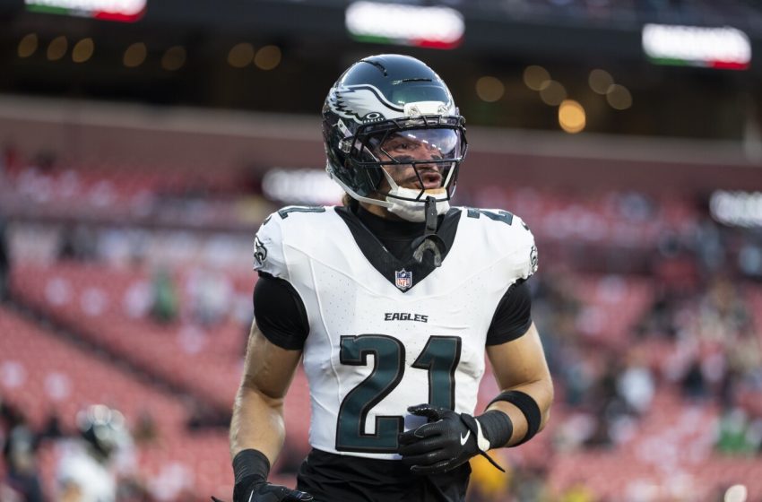  Eagles trade S Sydney Brown to the Falcons for a swap of picks