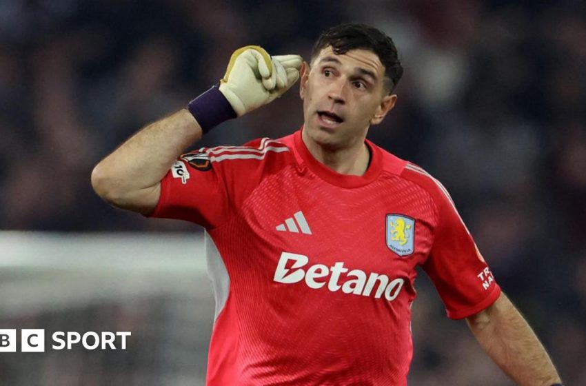  Emi Martinez: Aston Villa goalkeeper puts them closer to Europa League glory under Unai Emery