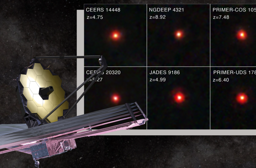  Are mysterious ‘Little Red Dots’ actually baby galaxies under construction?